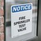 Signmission Fire Sprinkler Test Valve OSHA Notice Sign, Vinyl Decal, 7in W x 10in L, 2PK OS-2PACK-NS-D-710-V-12690 - alternate 3